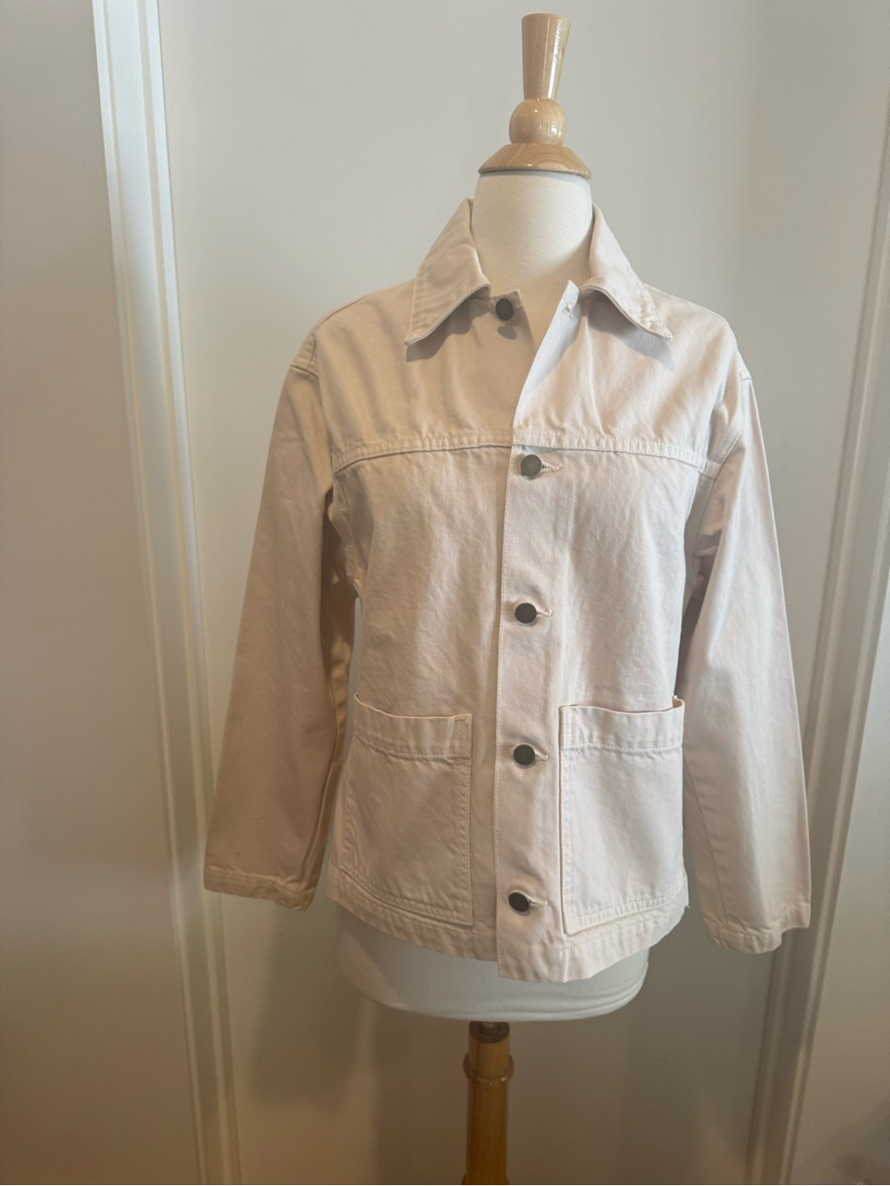 Enza Costa Beige Barn Jacket
